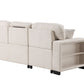 Pacific Beige Reversible Sectional With Pull-Out Bed  **ON SALE**