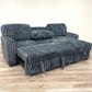 Poland Charcoal Reversible Sectional With Pull-Out Bed (1 SET LEFT)