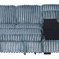 Poland Charcoal Reversible Sectional With Pull-Out Bed (1 SET LEFT)