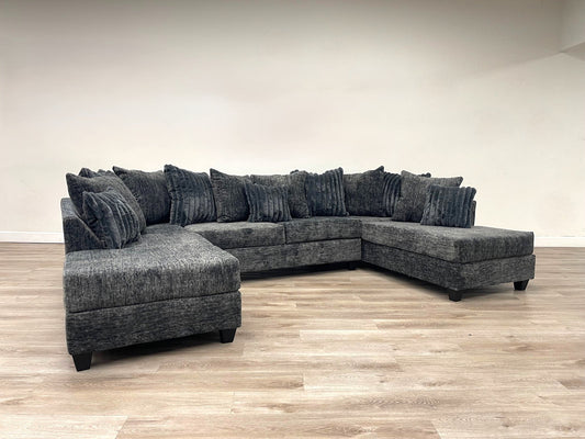 411 - Double Chaise Sectional