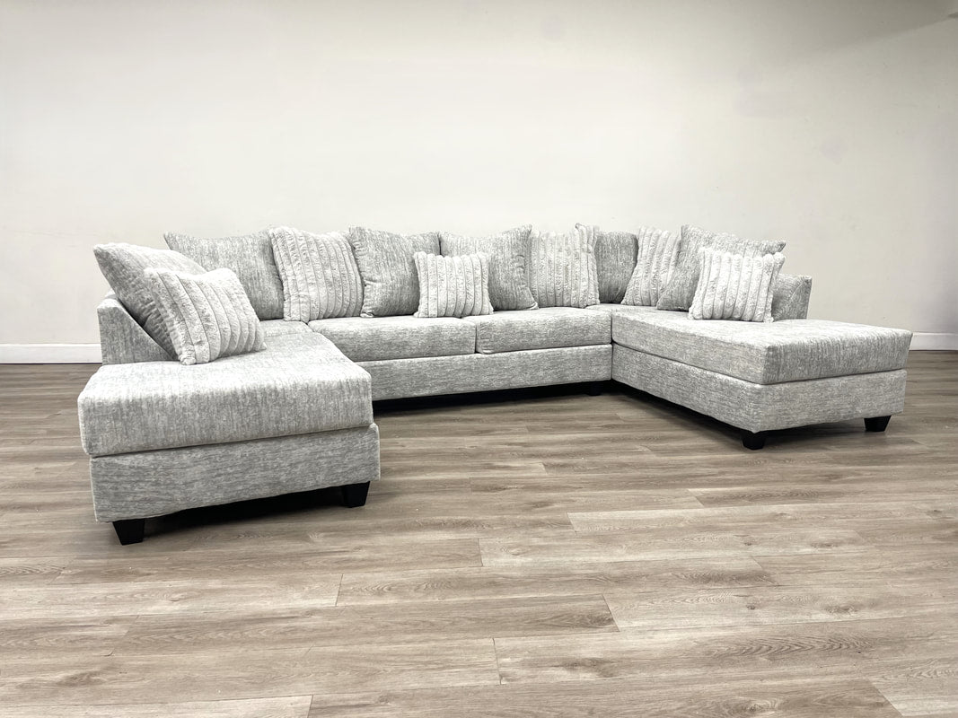 411 - Double Chaise Sectional