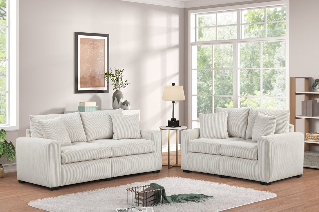 HH1123 - Sofa and Loveseat Set