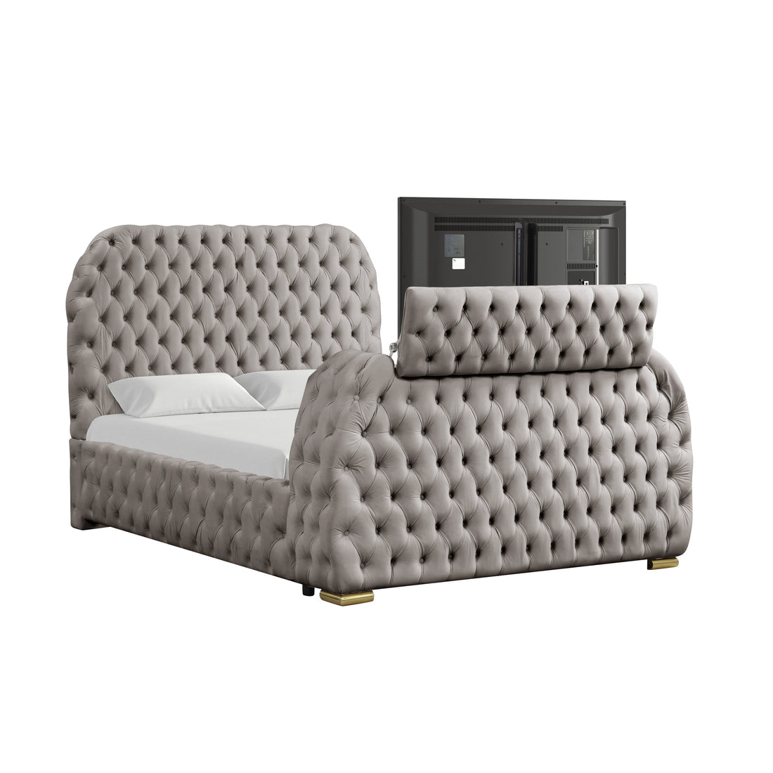 B8010 Royal Platform Bed (Grey)