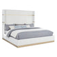 B7551 Evon (White) Queen and King bedroom set