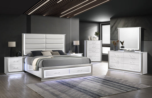 B79 Dina (LED Set) Queen and King bedroom set