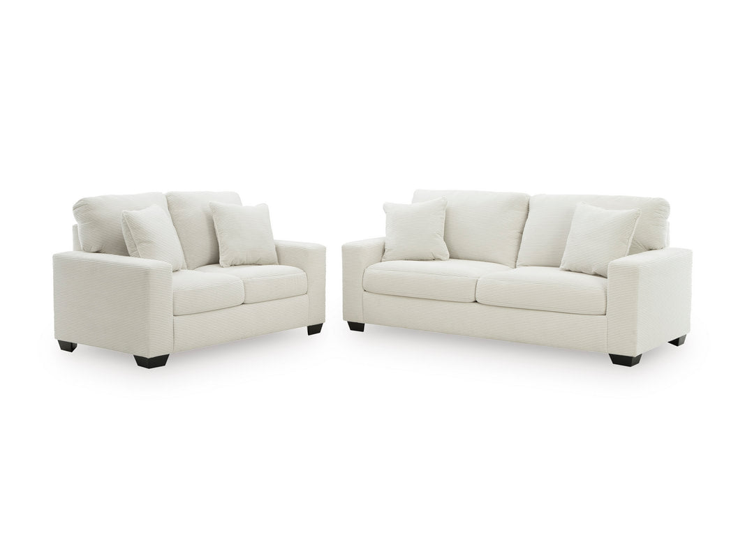 Ashley 320-06 Sofa and Loveseat Set