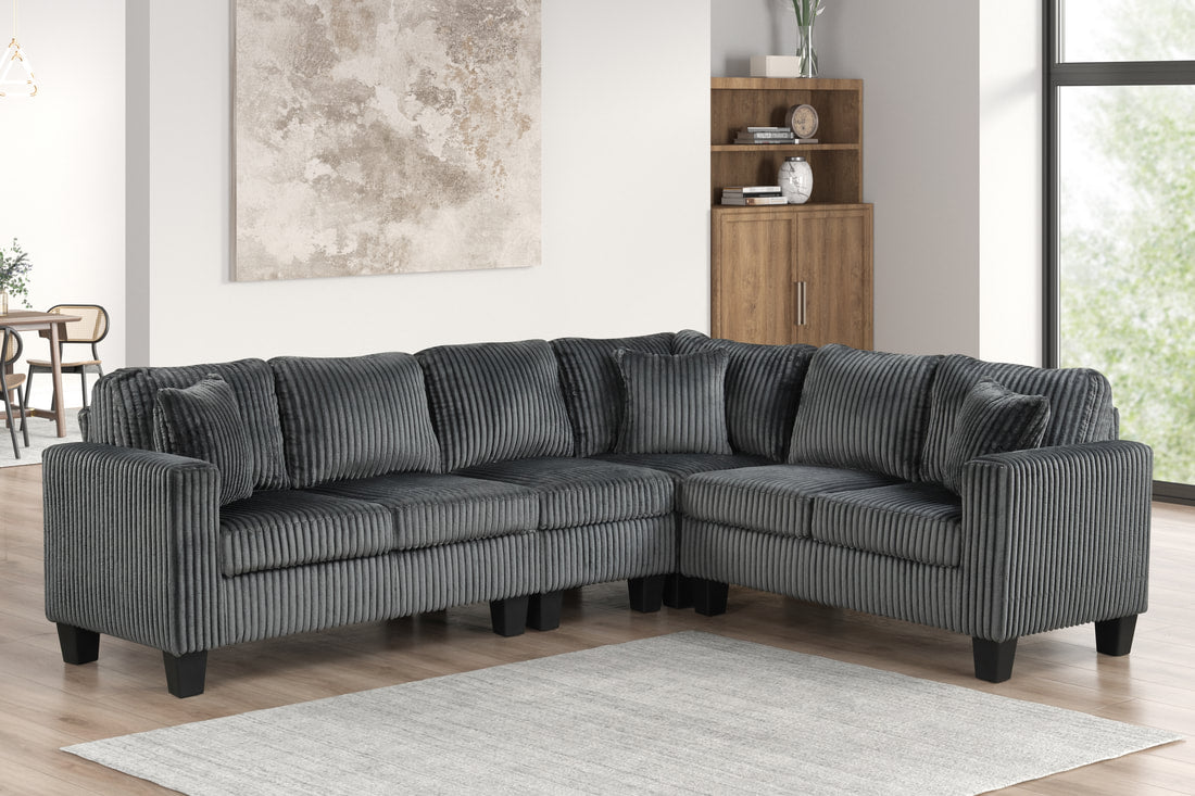 Logan2  - (Performance Fabric) Reversible Sectional