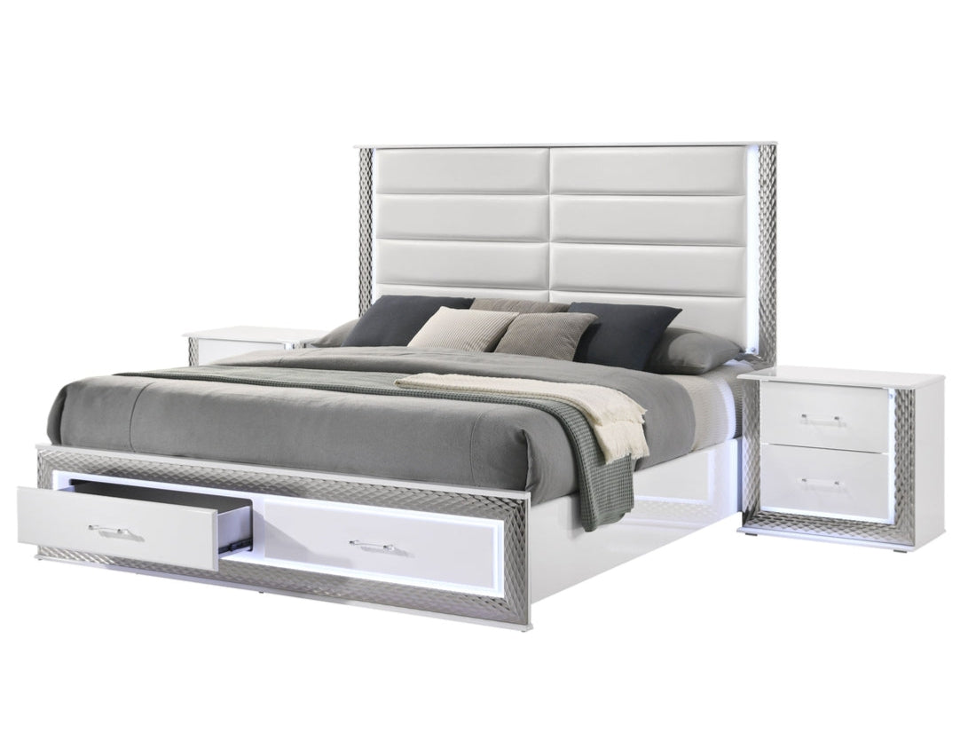 B79 Dina (LED Set) Queen and King bedroom set