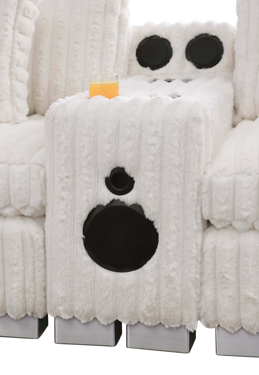 S329 Snuggle Station (Cream)7pcs Sectional