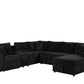 Hunter Black Sectional (W/ Bluetooth Speaker & Pull-Out Bed)