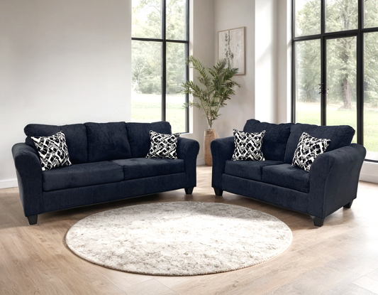 210 - 2PC Sofa and Loveseat Set