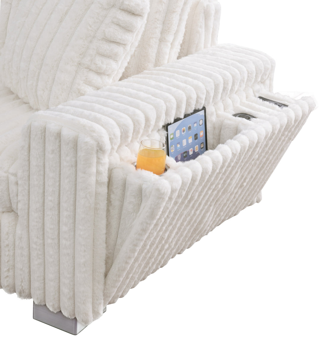S329 Snuggle Station (Cream)7pcs Sectional