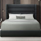 Hero Black Platform Bed (w/ Bluetooth Speaker) - Queen, King
