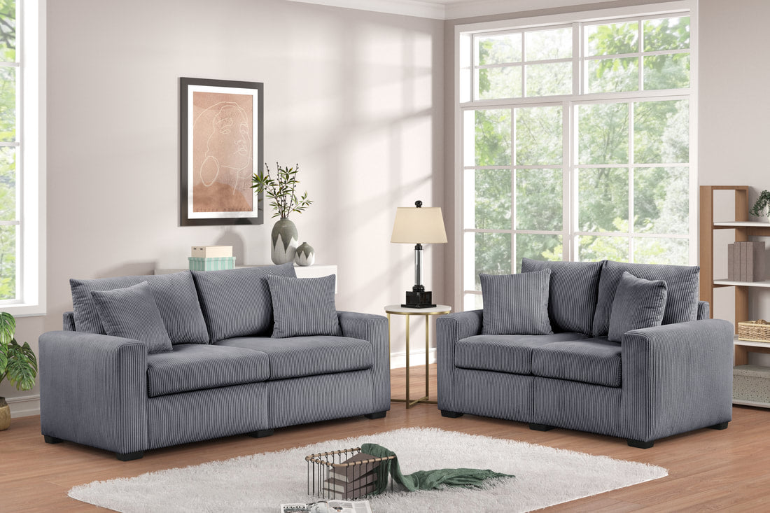 HH1123 - Sofa and Loveseat Set