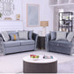 S3800 Athena (Grey)Sofa and Loveseat