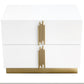 B7551 Evon (White) Queen and King bedroom set