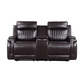 S2121 Ethan (Brown)3pcs Recliner Set