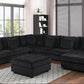 Bazoka Black 7PC Sectional