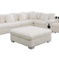 S329 Snuggle Station (Cream)7pcs Sectional