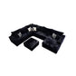 S320 Texan (Black)4pcs Sectional