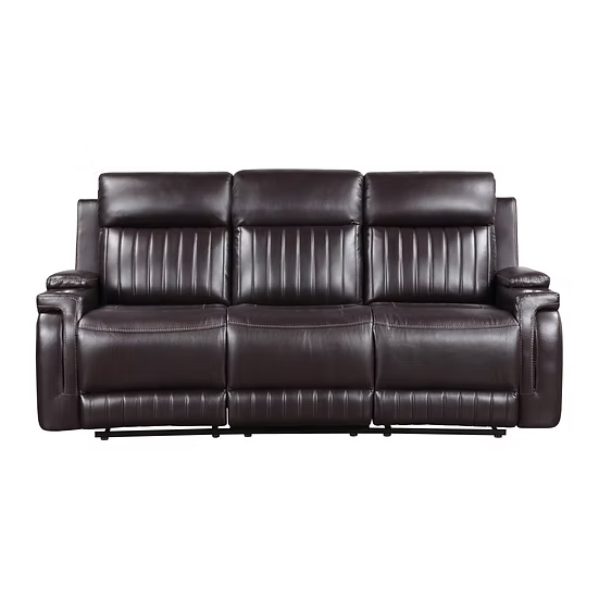 S2121 Ethan (Brown)3pcs Recliner Set