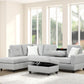 Rocket Gray Reversible Sectional