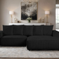Romeo Black Sectional **NEW ARRIVAL**