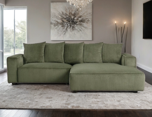 Romeo Olive Sectional **NEW ARRIVAL**