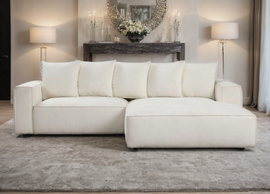 Romeo White Sectional **NEW ARRIVAL**