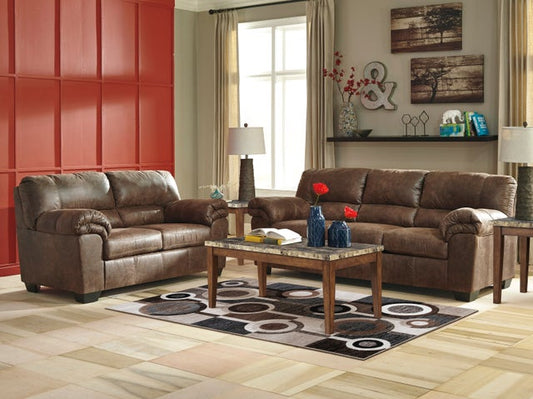 Ashley 120-20 - Sofa & Loveseat Set (Coffee)