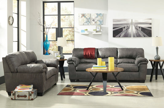 Ashley 120-21 Slate Sofa & Loveseat (Slate)