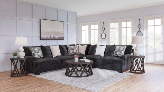 Ashley 596-03 Sectional Oversized (ETA 8/8) (Charcoal)