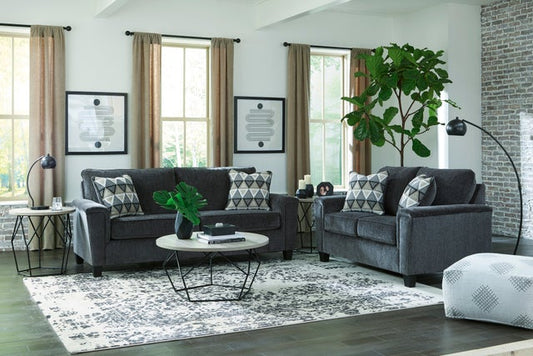 Ashley 839-05 Sofa & Loveseat (Smoke)