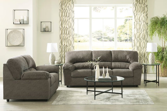 Ashley 295-02 Sofa & Loveseat (Flannel)