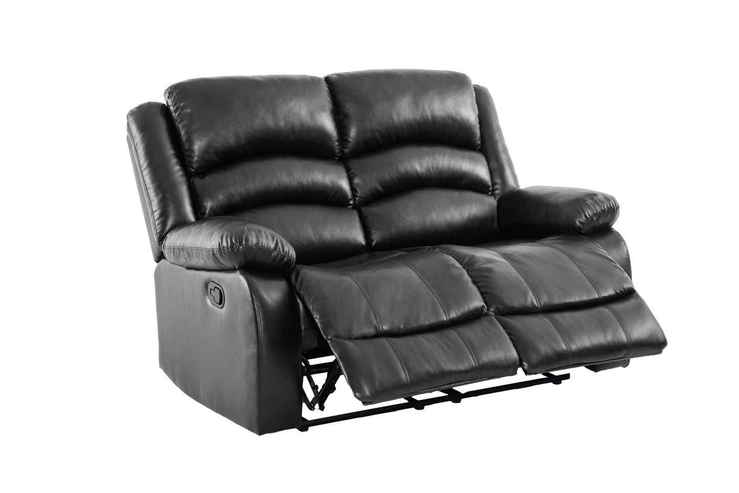 Dynamo Black Reclining 3 PC Living Room Set