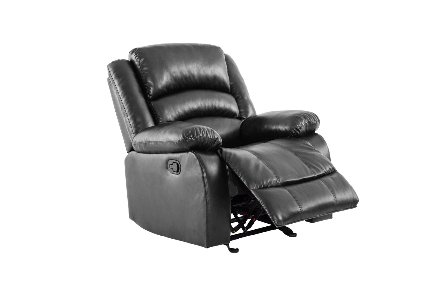 Dynamo Black Reclining 3 PC Living Room Set