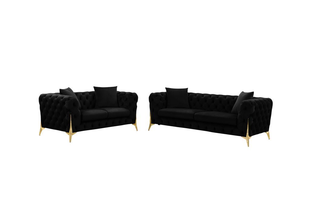 STAR: 2PC Sofa & Loveseat Set (1 SET LEFT)