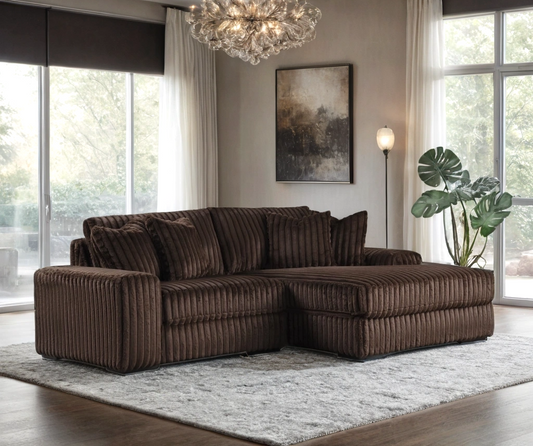 SUNDAY2 CHOCOLATE 2PC Sectional **NEW ARRIVAL**