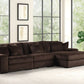 SUNDAY2 CHOCOLATE 3PC Sectional **NEW ARRIVAL**