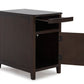 T310-217 Side End Table (USB Ports/Power Outlet)