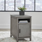 T310-417 Side End Table (USB Ports/Power Outlet)