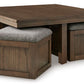 T738-20 Cocktail Table w/Stools **NEW ARRIVAL**
