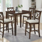 Tahoe - Beige - Pub Table + 4 Chairs **NEW ARRIVAL**