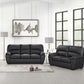 Tiffany Black - 2PC or 3PC Living Room Set