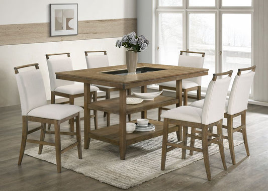 Tommy20 - Counter Height Table & 6 Chairs Set **NEW ARRIVAL**