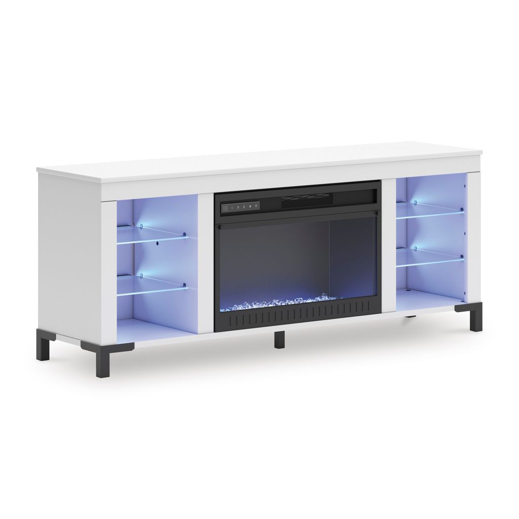 W2722-168 - TV Stand w/ Fireplace 59"L (LED Lights) **NEW ARRIVAL**