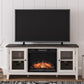 W287-68 TV Stand W/Fireplace 60" L