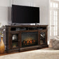 W701-88 TV Stand w/Fireplace 72"L
