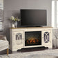 W743-68 - TV Stand w/Fireplace 74"L **NEW ARRIVAL**