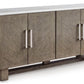 W854-68 TV Stand 68"L (MARBLE TOP)**NEW ARRIVAL**